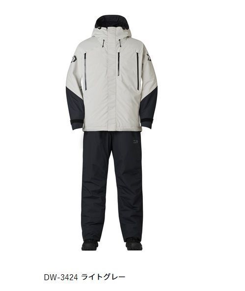 ダイワ◇RAINMAXハイロフトウィンタースーツ DW-3424（ガンメタル