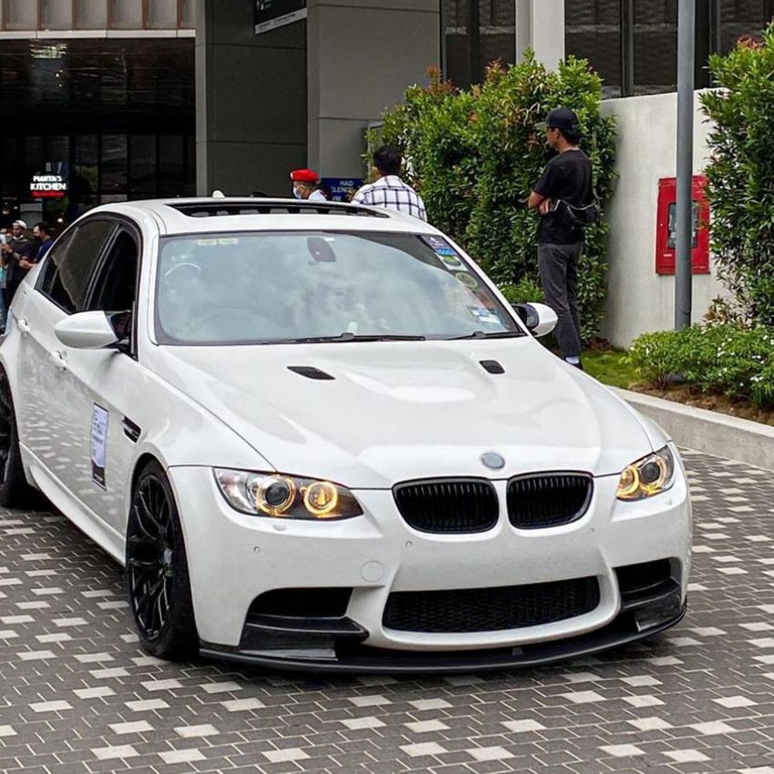カー用品 メンズ スポーツ系 BMW 3シリーズ M3 E90-E93 2006-2013対応 フロントコーナー リップスポイラー ABS 外装カスタムパーツセット