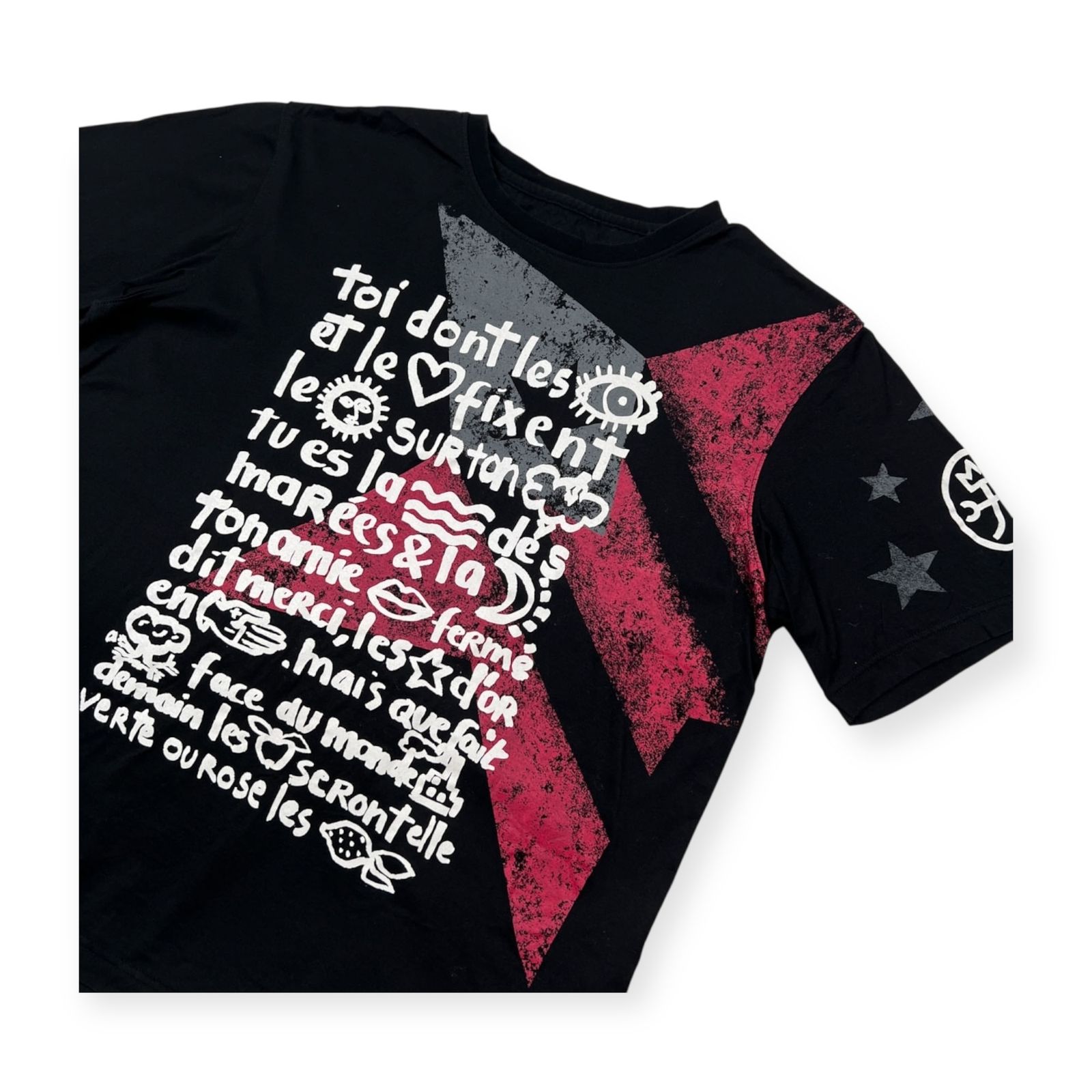CASTELBAJAC カステルバジャック プリント 半袖Tシャツ