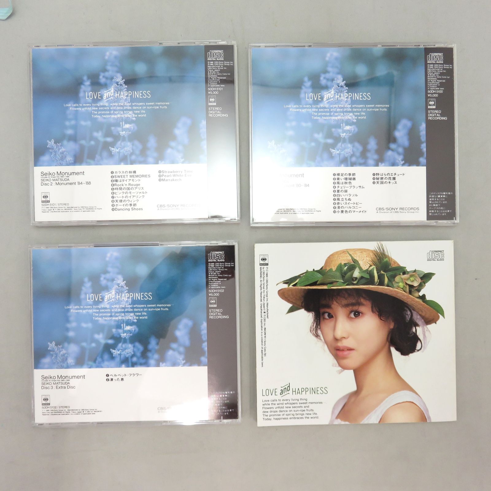 松田聖子 Seiko Monument 3枚組 完全限定盤ベスト CD-BOX - メルカリ