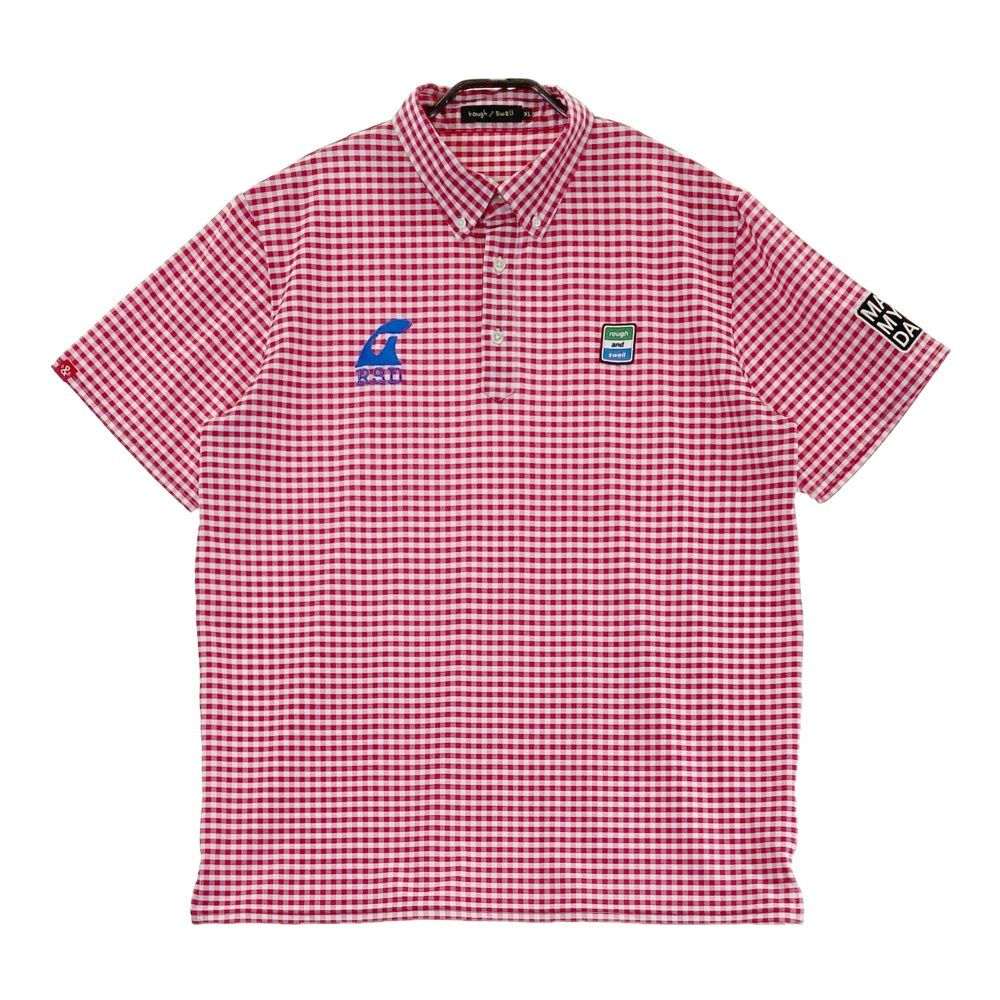 rough and swell ポロシャツ 61 ピンク rough&swell ラフアンドスウェル 2023 BASIC TOUR POLO
