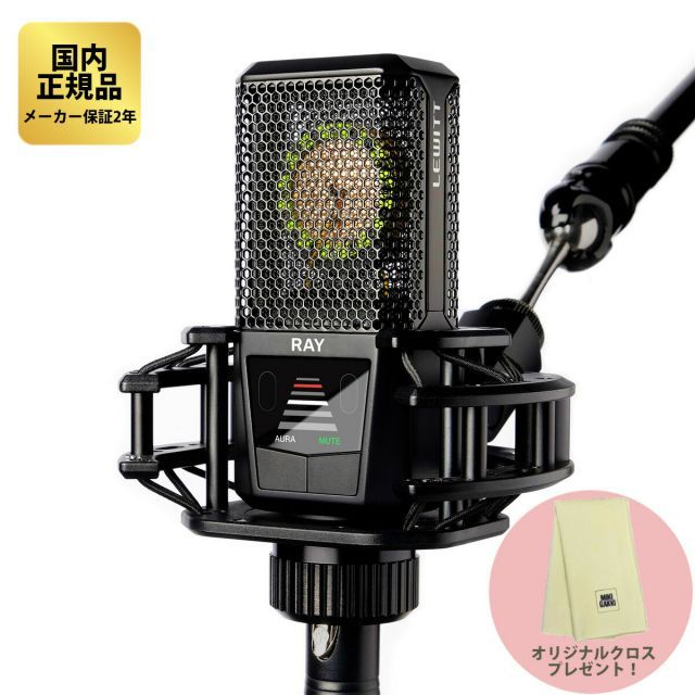 LEWITT RAY コンデンサーマイク ルーイット オリジナルクロスプレゼント