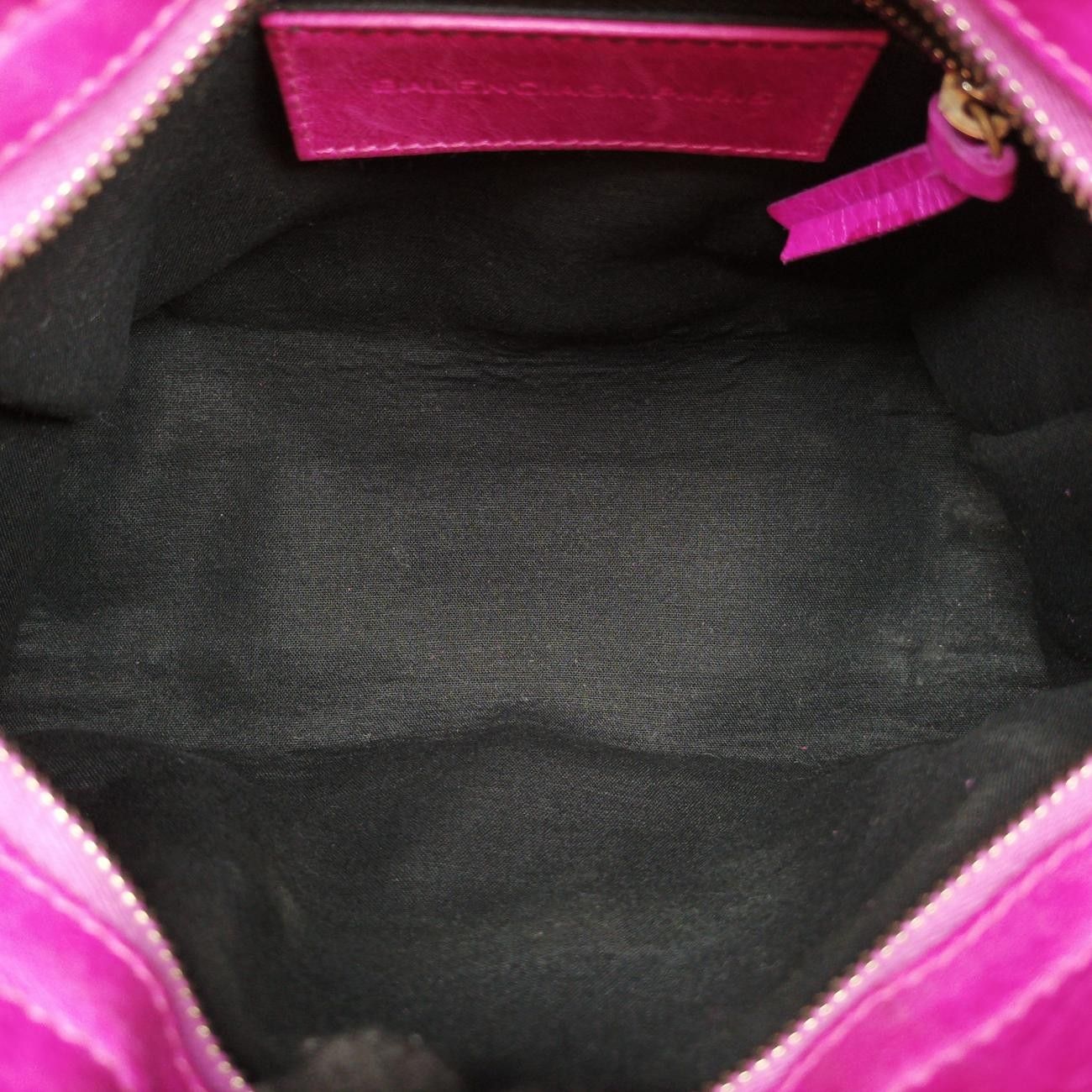 バレンシアガBalenciagaミニシティピンクラムスキン300295.5260