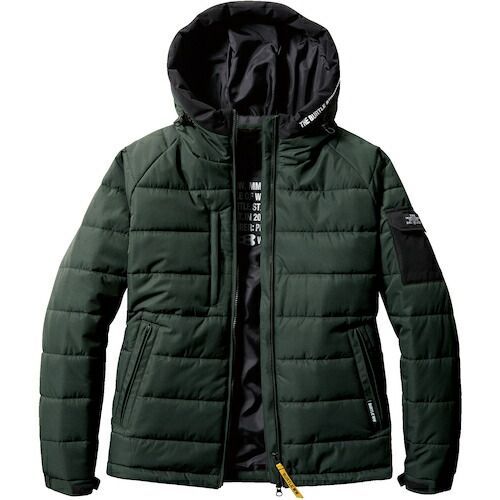 バ－トル　防寒フーディジャケット　５０３０－６１－Ｌ　アーミカーキ