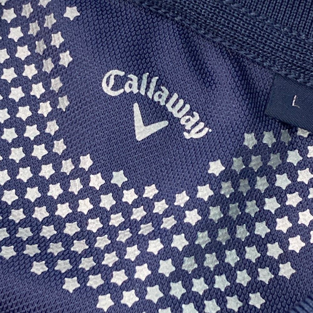 Callaway メンズポロシャツ ネイビー　Lサイズ新品未使用タグ付き CALLAWAY(キャロウェイ) ポロシャツ｜中古ゴルフウェア通販