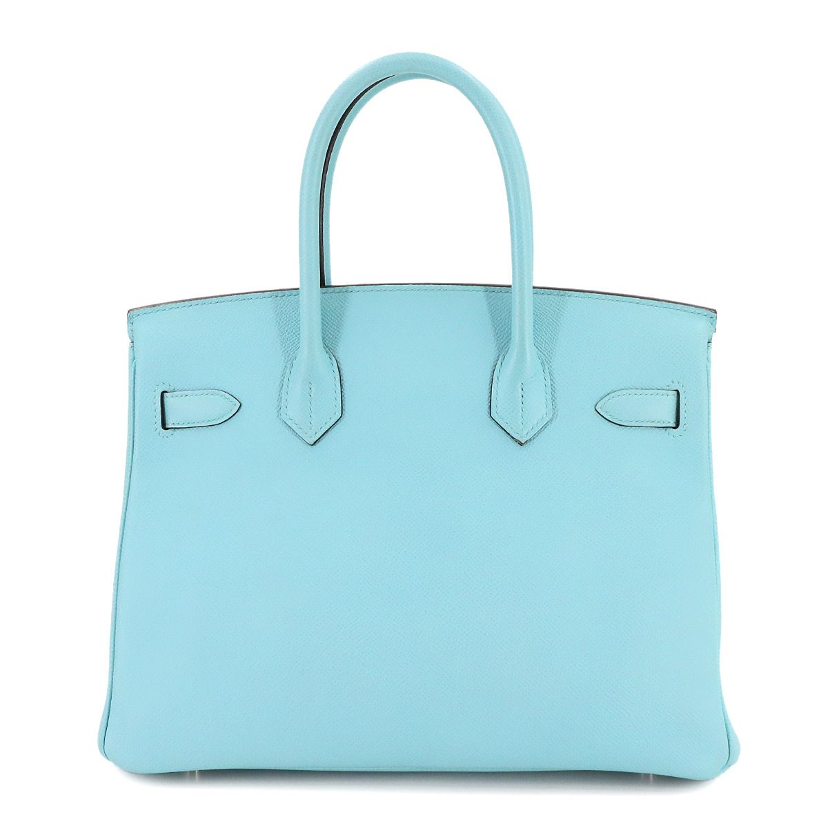 新品同様 エルメス HERMES バーキン30 エプソン ブルーアトール