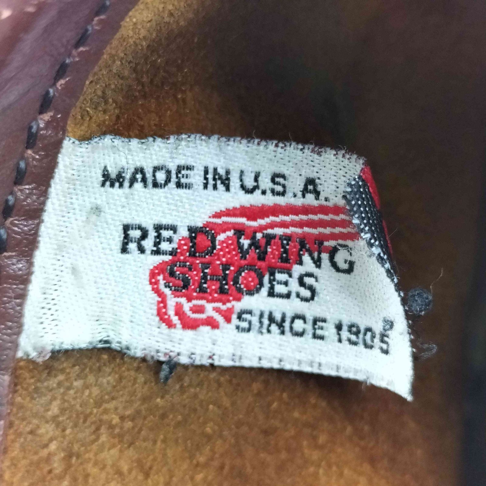 レッドウィング RED WING 90~00s USA製 刺繍羽タグ アイリッシュ
