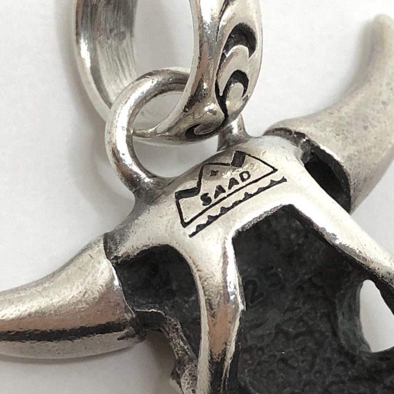 シルバー925 ペンダントトップ バッファロースカル shunyです！(サード