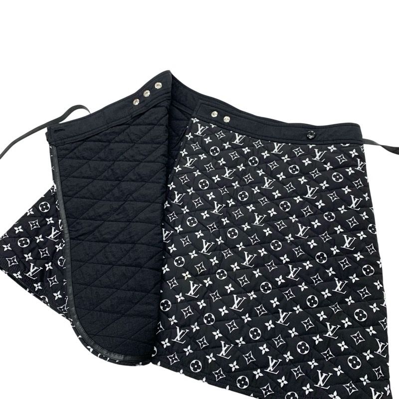 ルイヴィトン LOUIS VUITTON モノグラム スカート ブラック ホワイト  