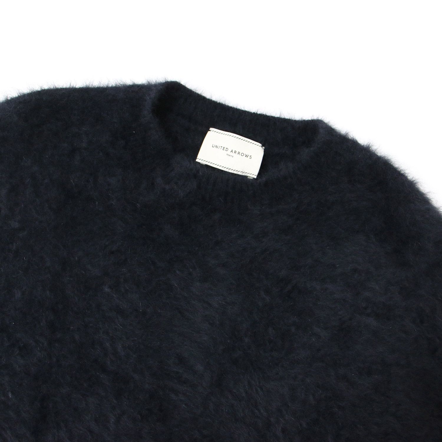 UNITED ARROWS - 【美品】UNITED ARROWS ユナイテッドアローズ ニット ブラック 黒 サイズ:FREE / 24秋冬 フォックス カシミヤ クルーネック ニット / 長袖 プルオーバー / トップス セーター【レディース】【中古】 UNITED ARROWS - 【美品】UNITED ARROWS ユナイテッドアローズ