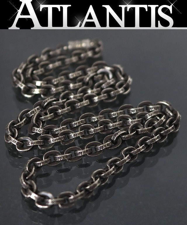 新品　約20 cm ペーパーチェーン　silver925 クロムハーツペーパーチェーンネックレス20インチ（約50cm