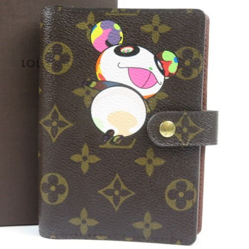 76642 LOUIS VUITTON ルイヴィトン アジェンダPM 村上隆 コラボ 
