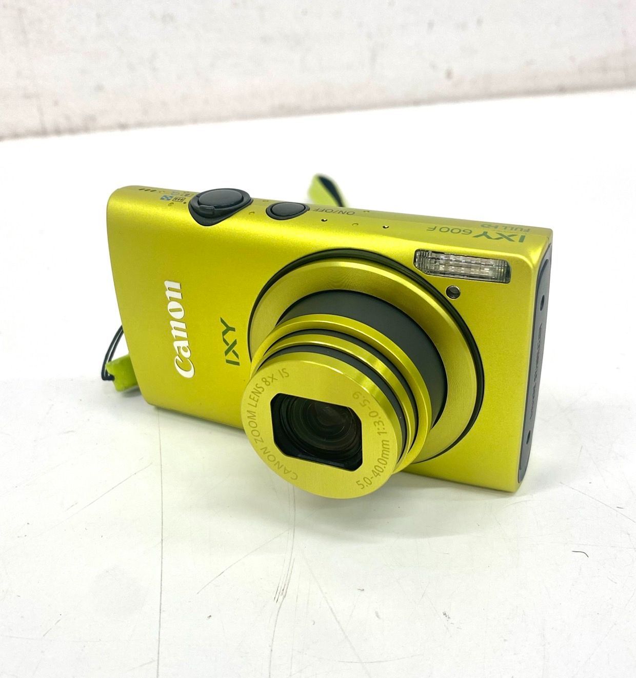 Canon キャノン IXY PC1676 デジカメ イエロー 中古品】CANON キャノン IXY 600F PC-1676 デジタルコンパクトカメラ