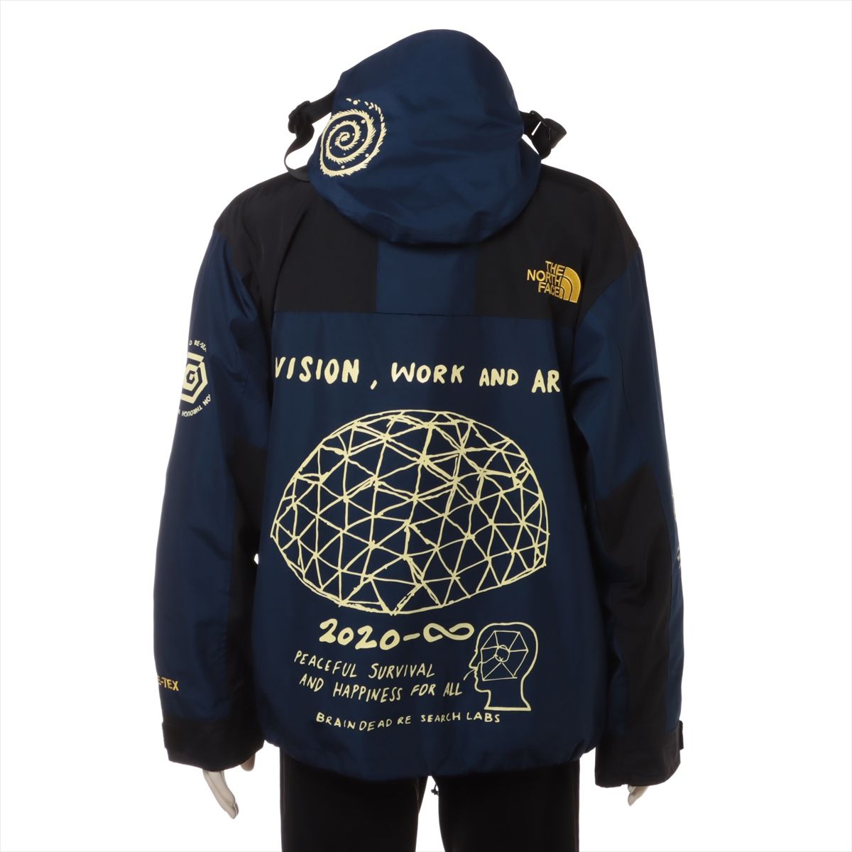 美品 ザ ノースフェイス ブレインデッド コラボ マウンテン ジャケット 
