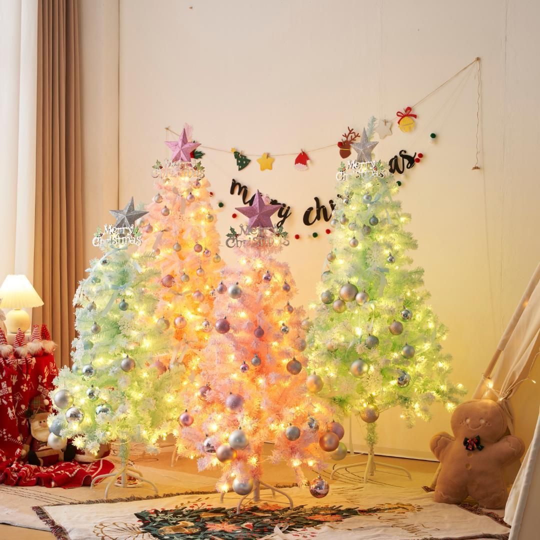 クリスマスツリー 120cm LEDライト付き可愛い おしゃれ 電飾付き 季節人気商品】クリスマスツリー 120cm クリスマス プレゼント