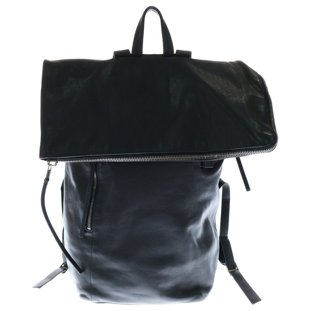 Rick Owens リックオウエンス BACKPACK レザーバックパック ブラック
