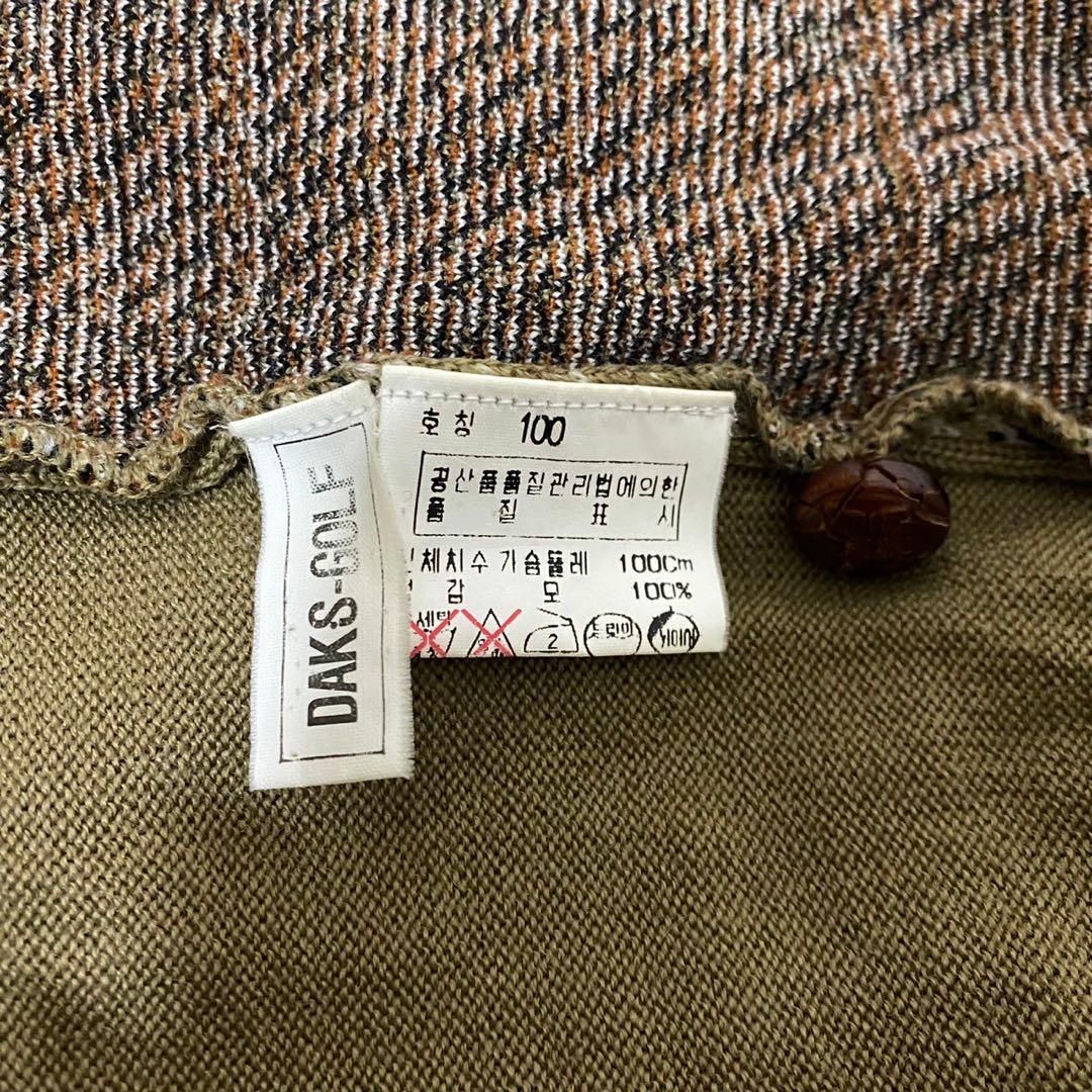 OLD DAKS GOLF 90s ダックス ゴルフ ウェア チェック ベスト - メルカリ