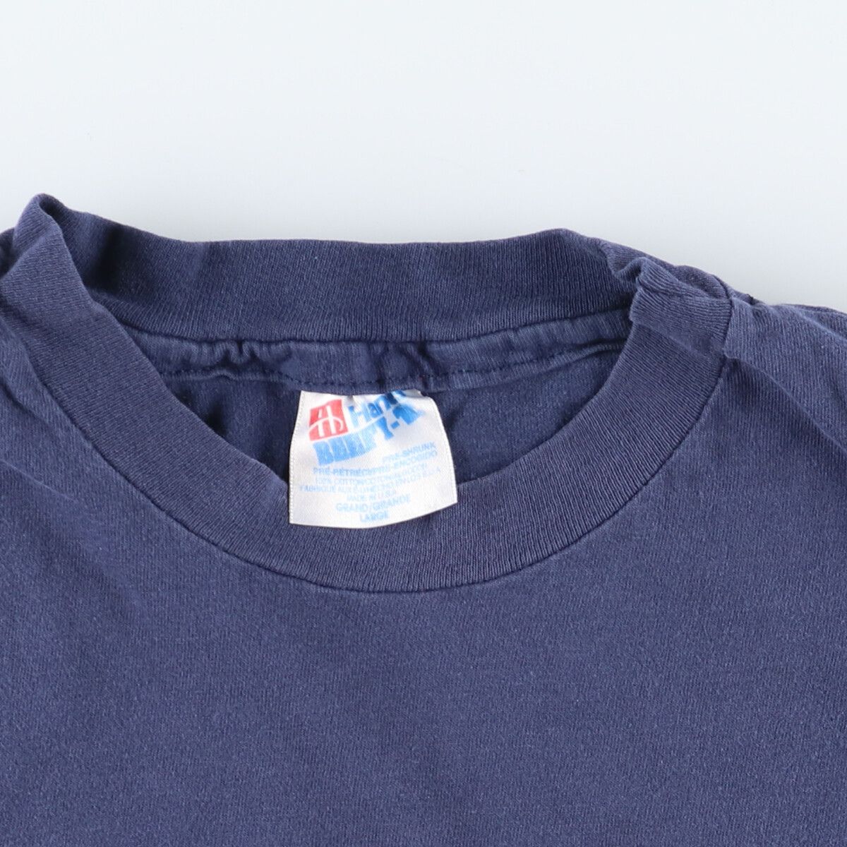 古着 90年代 ヘインズ Hanes BEEFY-T 星条旗柄 プリントTシャツ USA製 