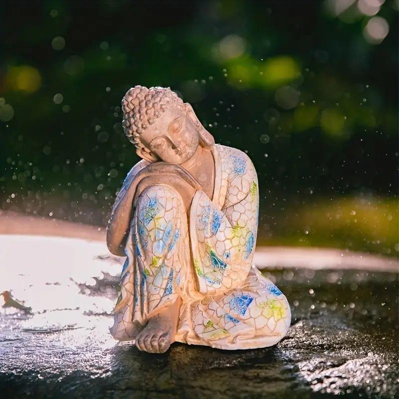 卓上オブジェ 置物 仏像 樹脂製 インテリア アート ホーム