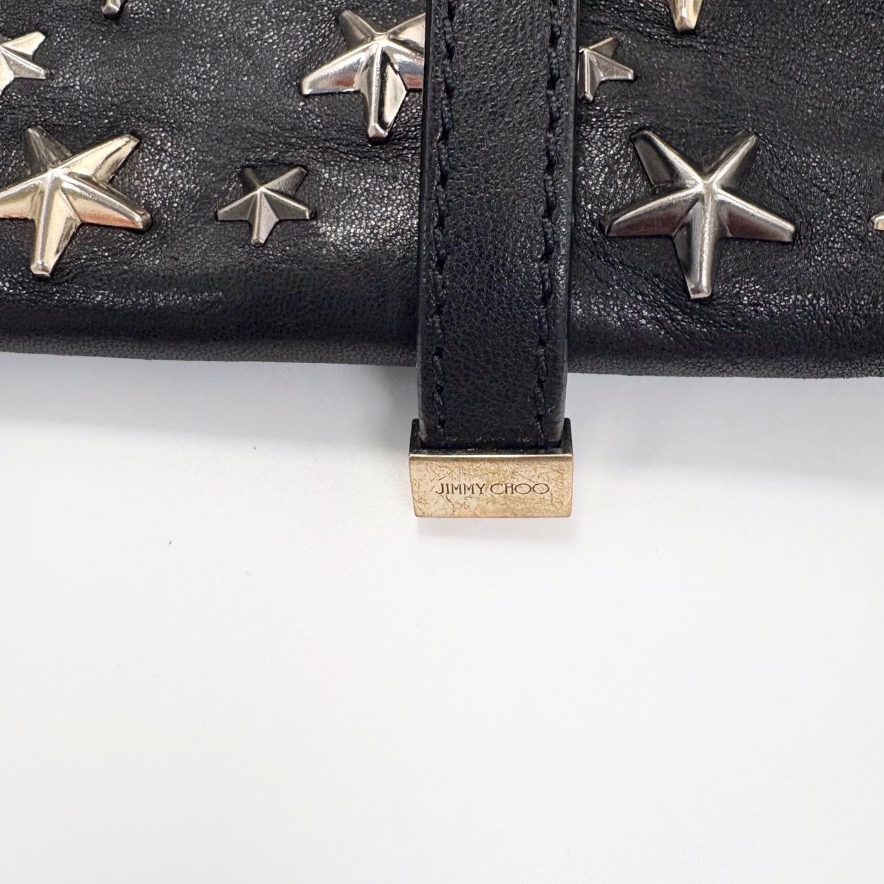 ジミーチュウ JIMMY CHOO 極美品 レザー バッグ ショルダーバッグ 