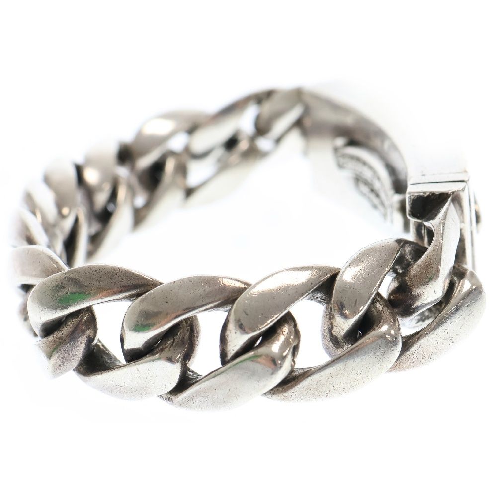 ダガーIDブレスレット(925)シルバー フローラルクロス ダガー ID