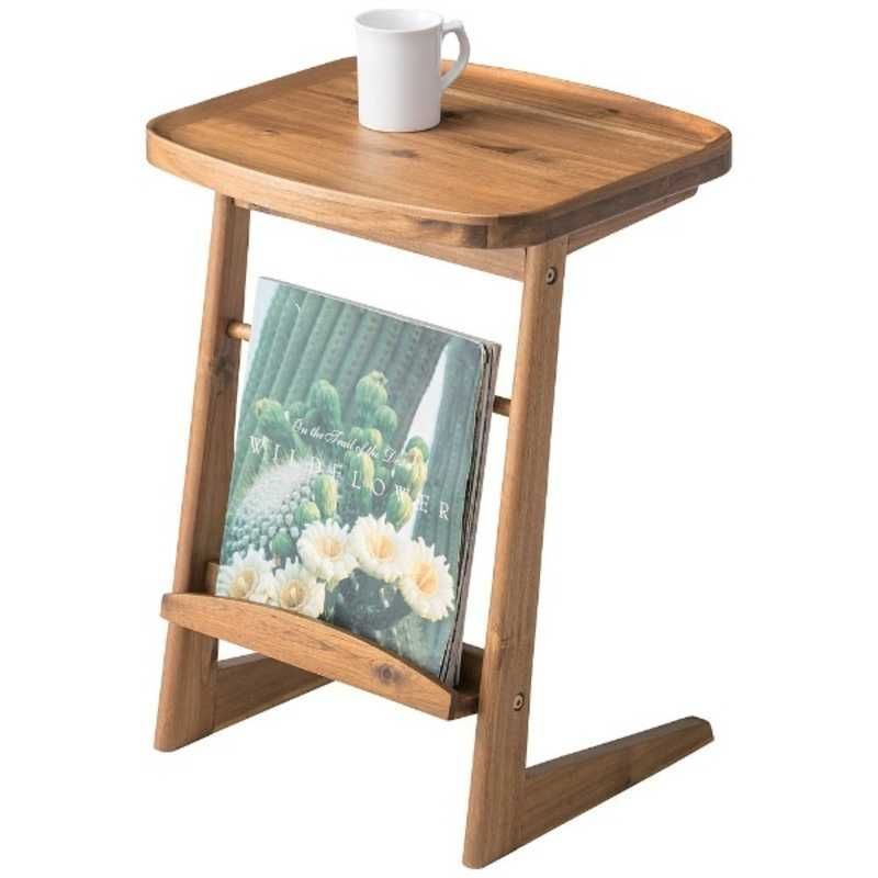 【 新品 未開封 】 東谷 サイドテーブル NET-724(W42×D38×H54cm) 未使用 送料無料