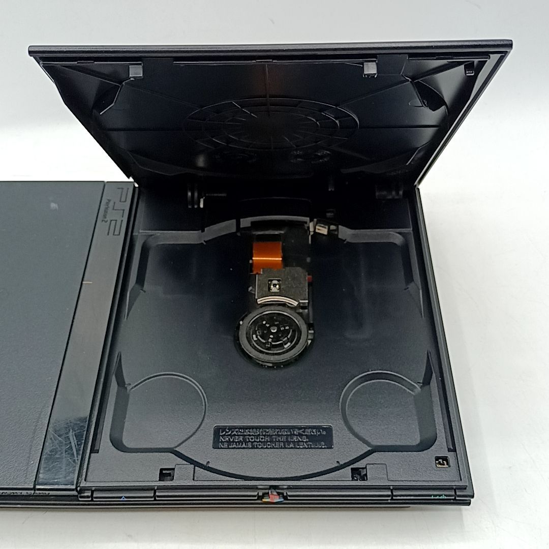 動作品 PS2 薄型 SCPH-75000 ブラック 動作 済み プレイステーション２ プレステ２ Playstation 2 UP786_INFO