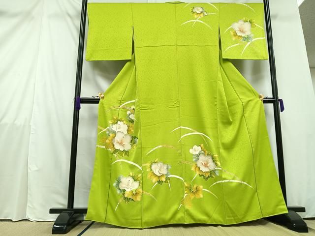 平和屋着物□訪問着 絞り 辻が花 三越扱い 正絹 逸品 DAAW1275qa