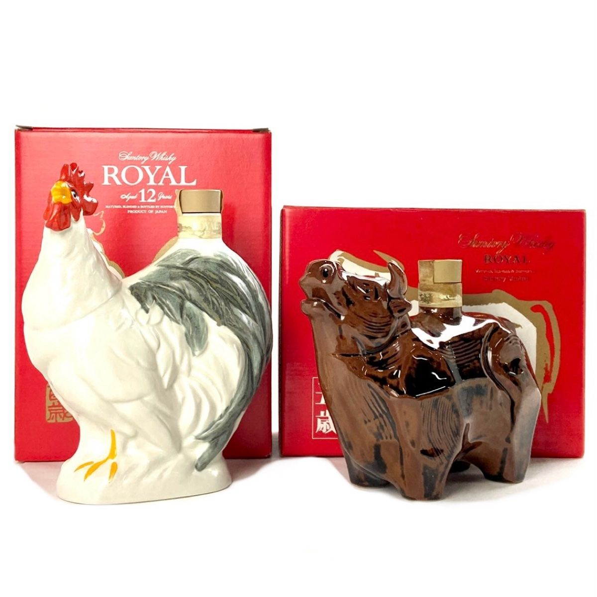 サントリーローヤル干支ボトル酉歳2005