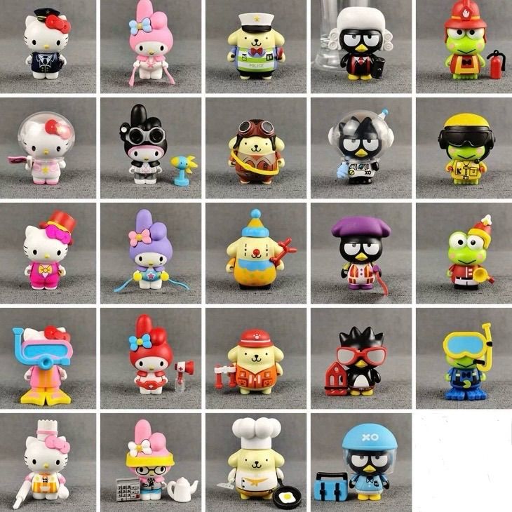 24個セット】 サンリオ フィギュア 正規品 ハローキティ 45周年