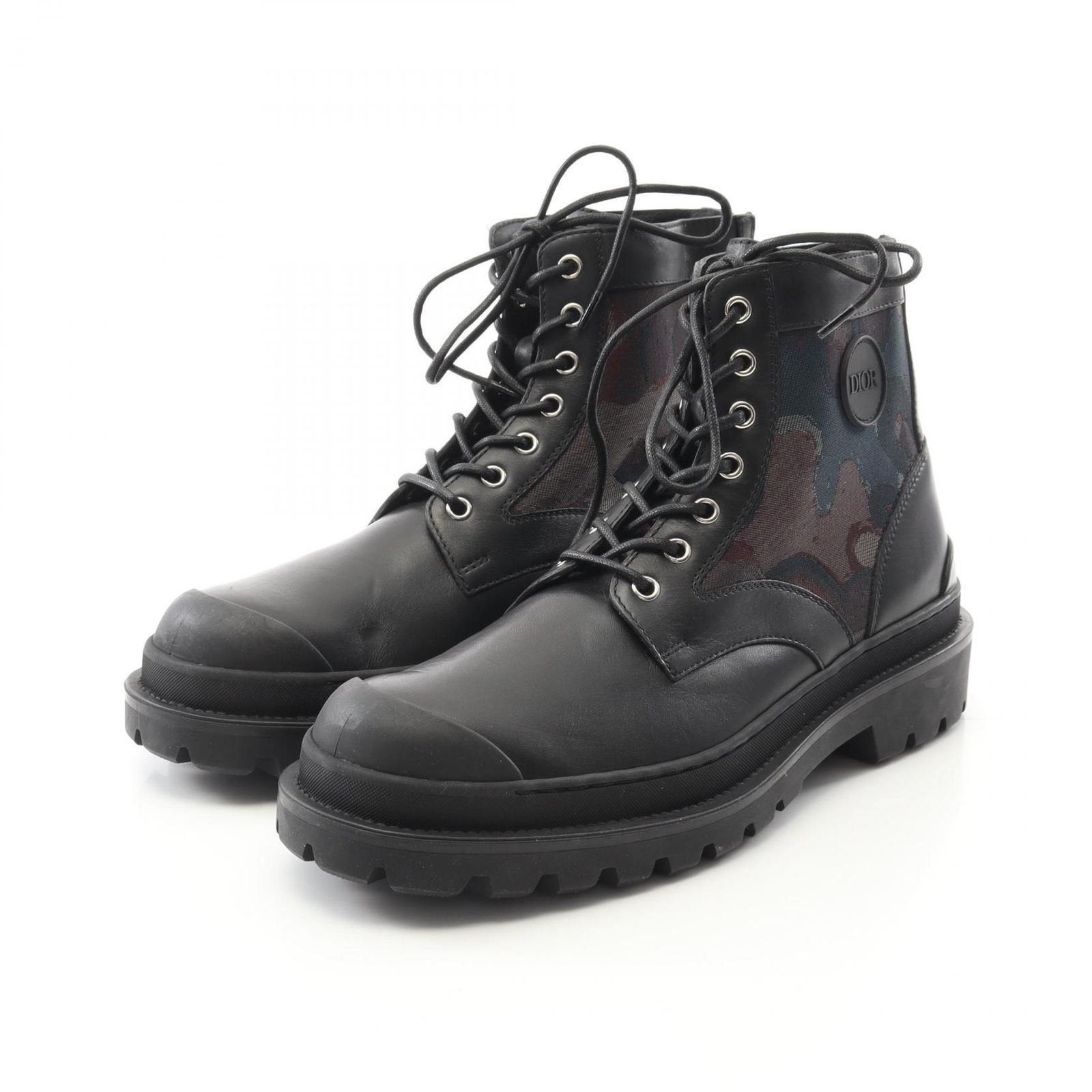 ディオール Dior ブーツ EXPLORER レザー ブーツ メンズ Used A - メルカリ