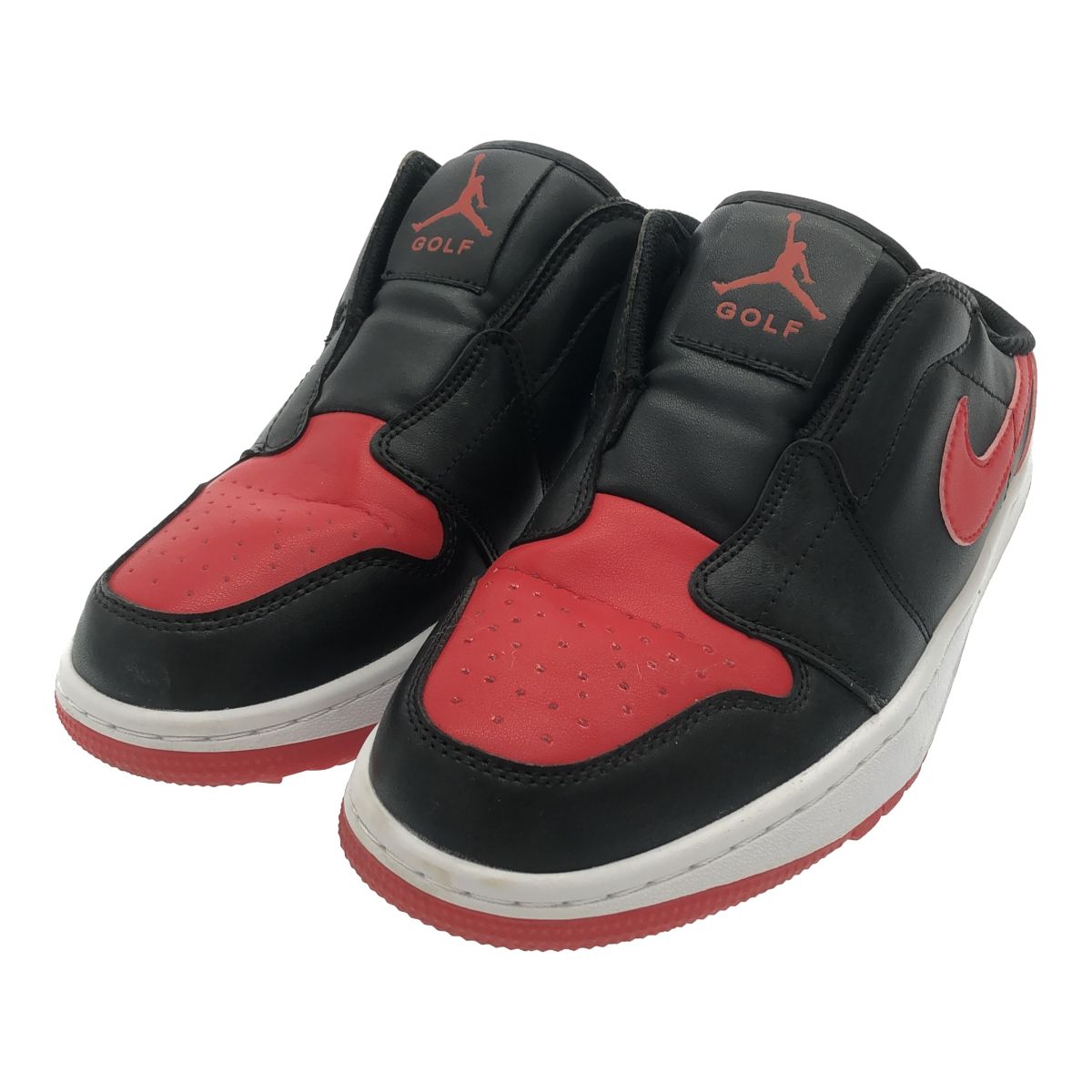 NIKE ナイキ US9.5|27.5cm AIR JORDAN Mule Golf Bred FJ1214-001 エアジョーダン1 ミュール ゴルフ ブレッド サンダル