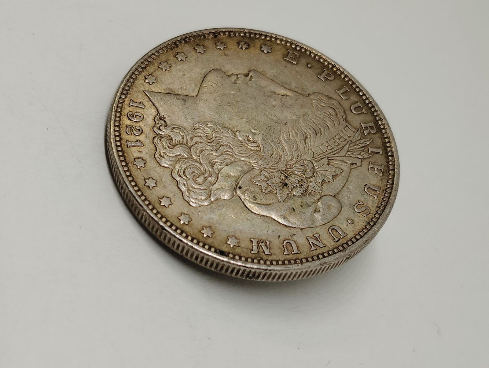 0704H2】 1921 Silver Morgan Dollar $1 モルガンダラー 銀貨