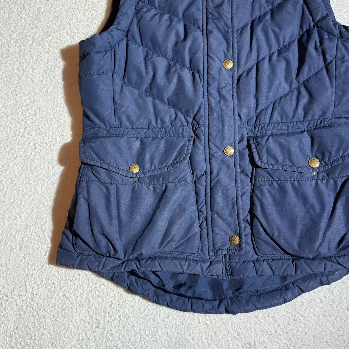 ポロラルフローレン ジーンカンパニー ネイビー フード ダウンベスト