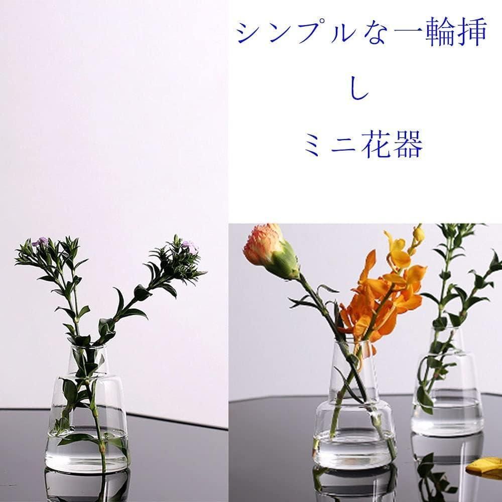 限定価格】11.8CM 一輪挿し花瓶 フラワーベース ミニ花器 ガラスベスー 水栽栽培 かわいい一輪挿し - メルカリ