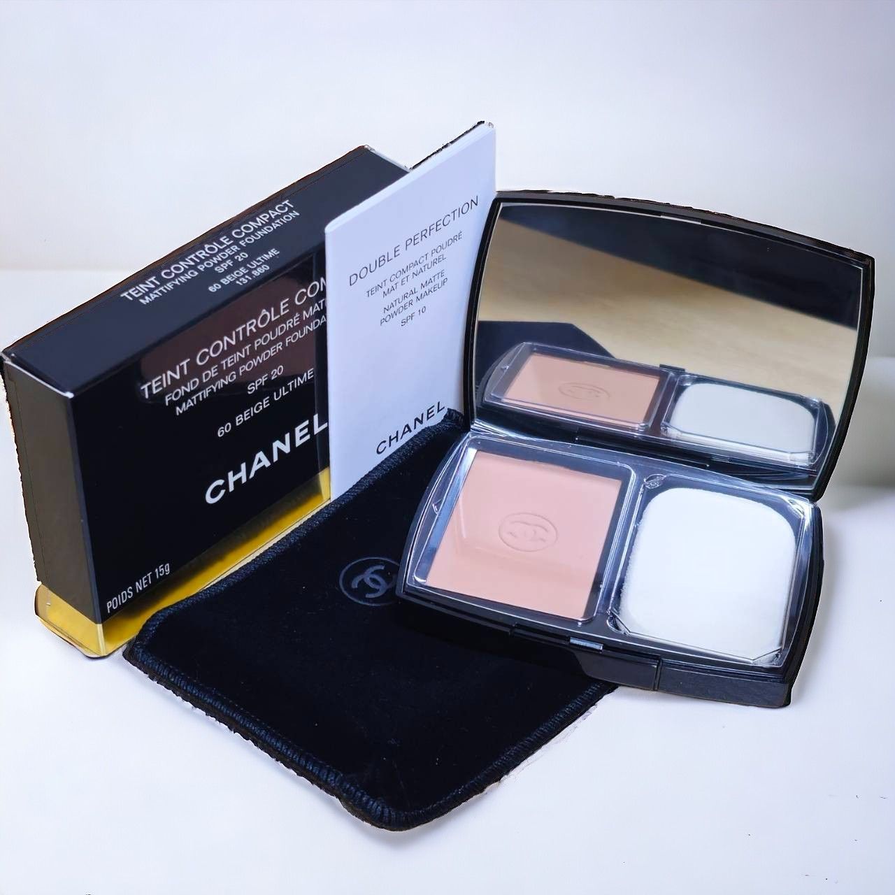 CHANEL タン コントロール コンパクトパウダーファンデ未使用限定品