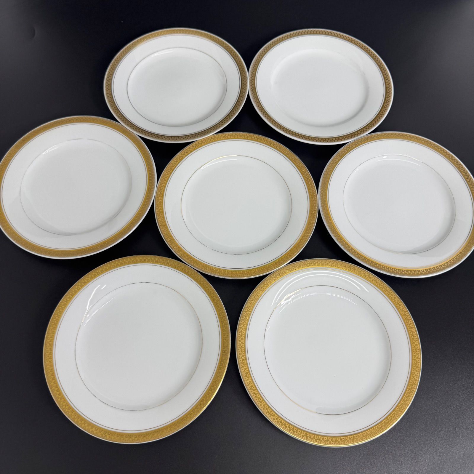 ノリタケ　グランブロシェ　ディナープレート　5客セット　金彩皿 ノリタケ グランブロシェ ディナープレート 5客セット 金彩皿