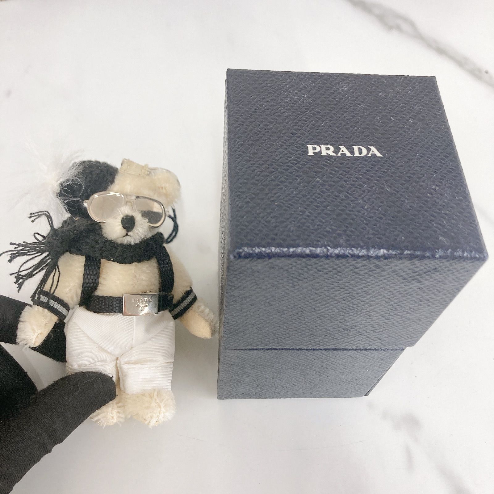 PRADAプラダ ベアトリックチャーム キーリング キーフック クマ リュック 楽天市場】PRADA プラダキーリング＆フックホルダー