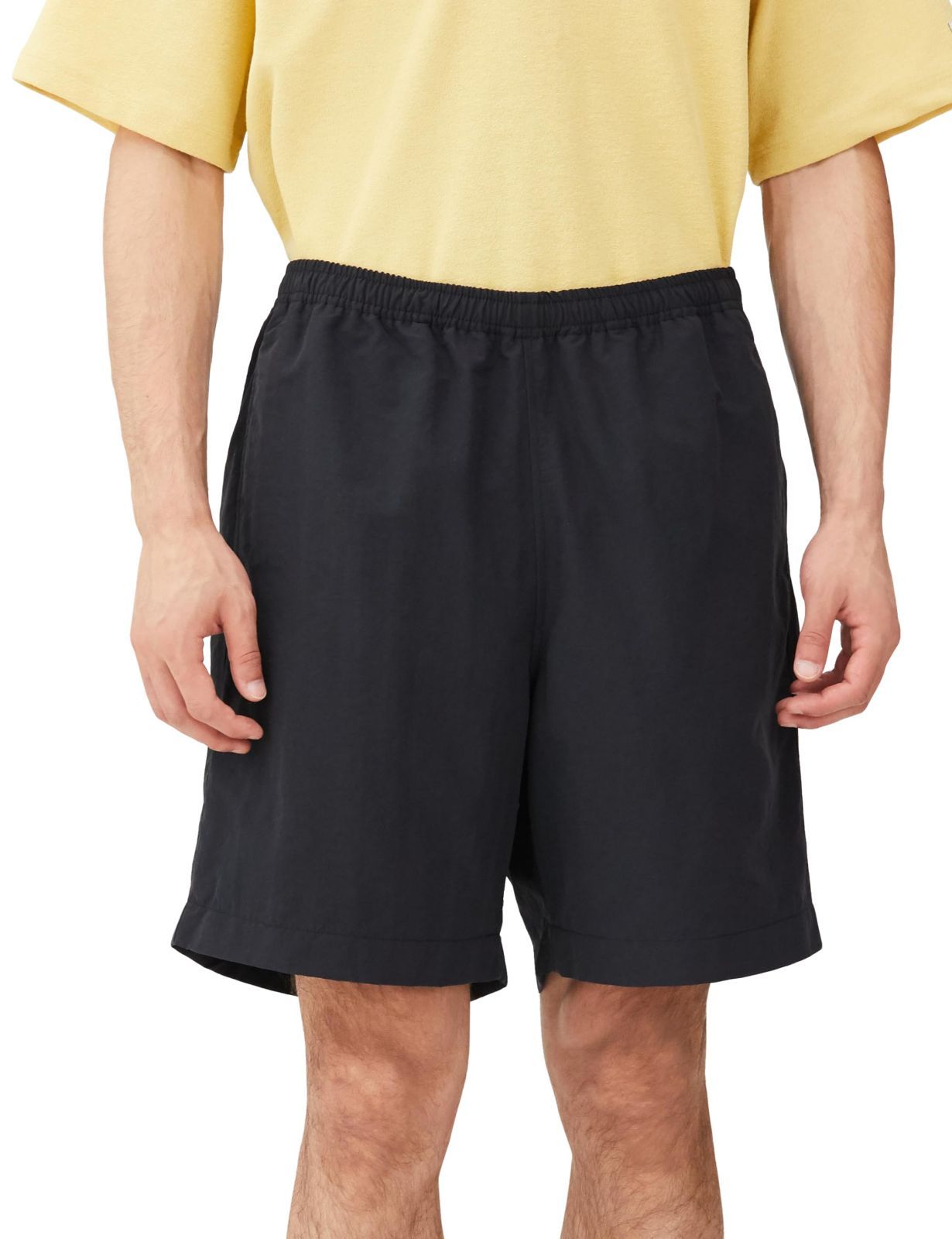 M_ブラック ヘリーハンセン ショートパンツ バスクミッドショーツ Bask Mid Shorts ユニセックス HH72403 ブラック M