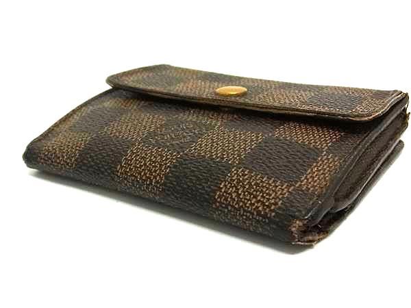 【美品】ルイヴィトン ラドロー　ケース ダミエ N62925 ブラウン ルイヴィトンラドロー 小銭入れ 14137 ブラウン ユニセックス ダミエ