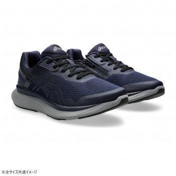 アシックス商事 KNEES UP ニーズアップ M012 ネイビーブルー×メタリックグレー 28.0cm 1241A012 242549