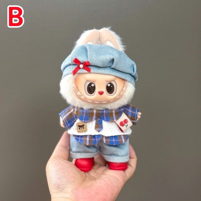 ぬいぐるみ服 labubu ラブブ ベア くま 15cm~17cm 第1/2/3世代