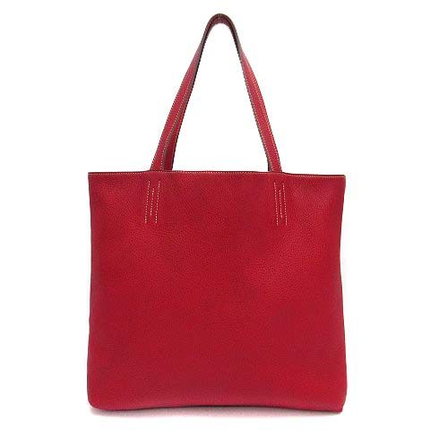 エルメス HERMES ドゥブルセンス 36 リバーシブル トートバッグ