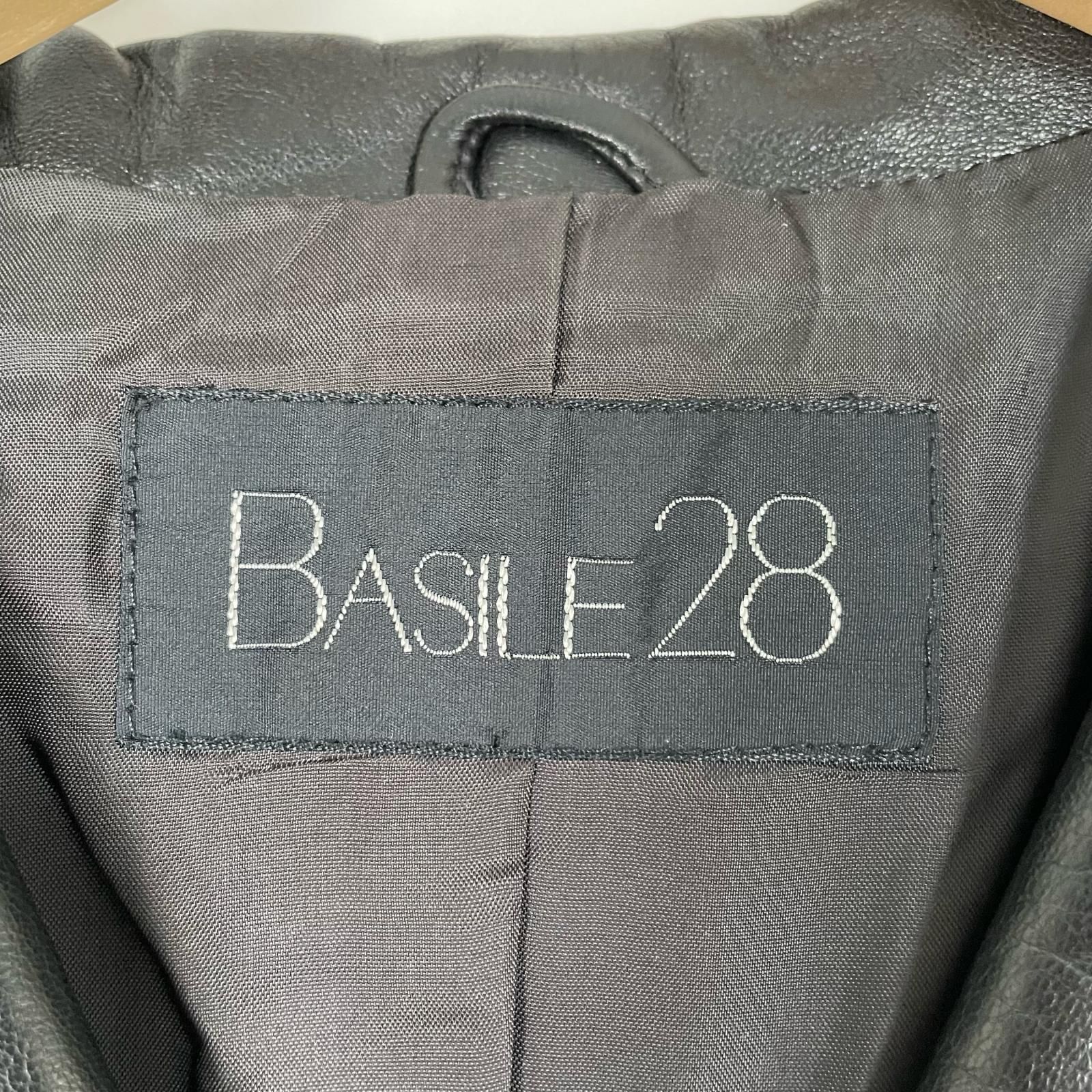 バジーレ28羊革コート★訳あり BASILE28 バジーレ28 レディース その他アウター 羊革