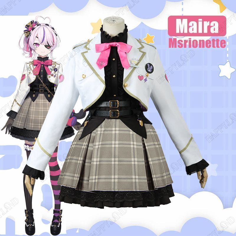 バーチャル YouTuber VTuber Maria Marionette マリア マリオネット コスプレ衣装 cosplay 仮装 日常服 イベント クリスマス ハロウィン ステージ 文化祭 学園祭