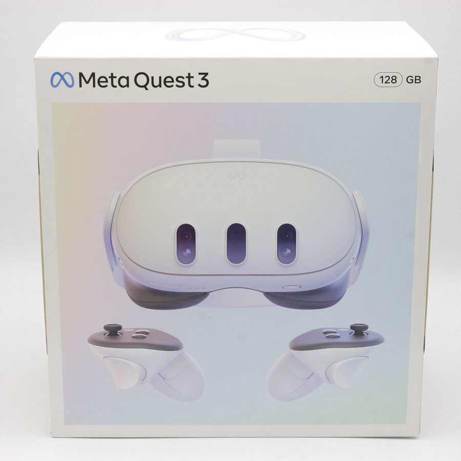 新品未開封】Meta Quest 3 128GB VR ヘッドマウントディスプレイ 