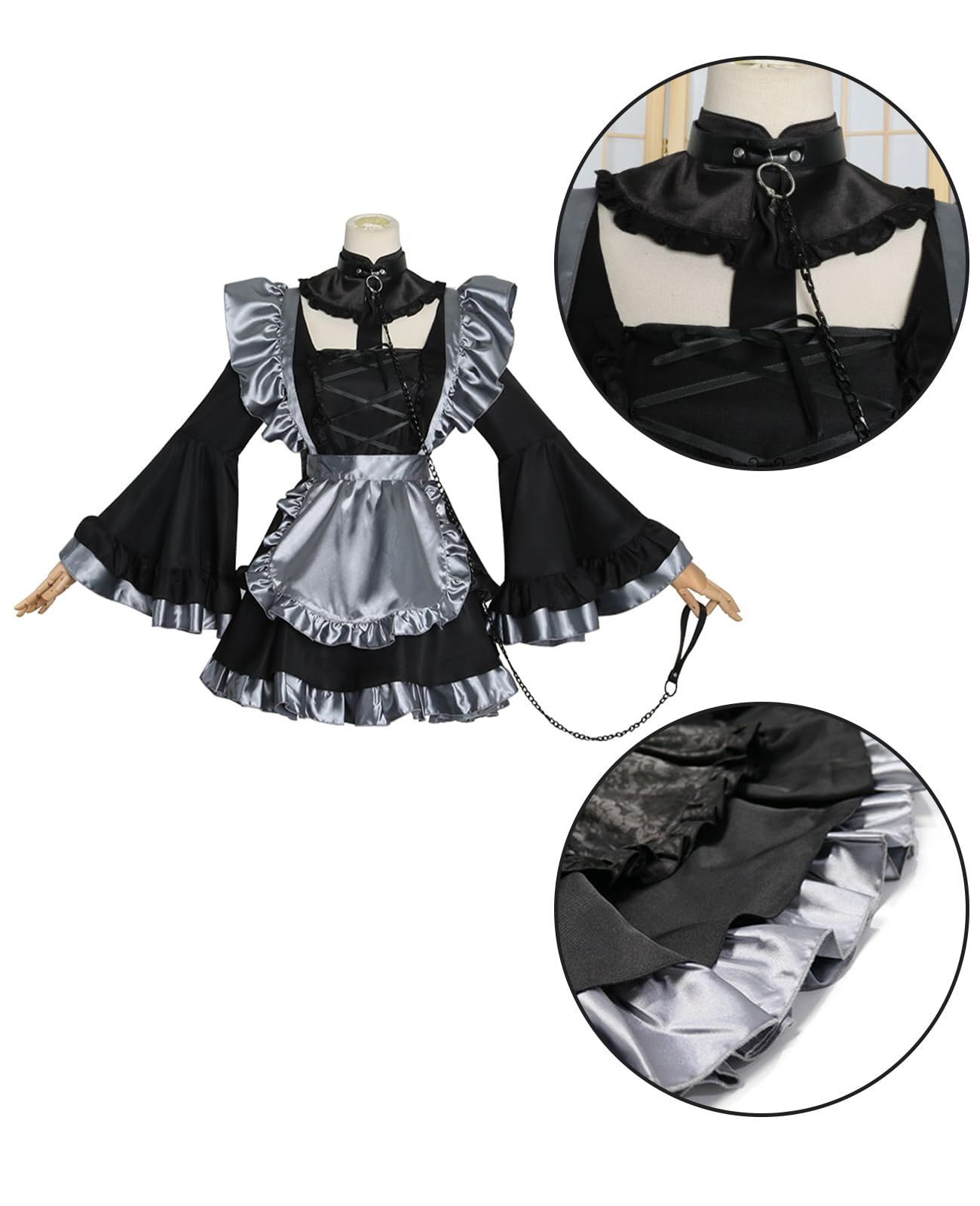 新品 [NOKIJP] 着せ恋 喜多川海夢 コスプレ メイド 黒江雫 コスプレ