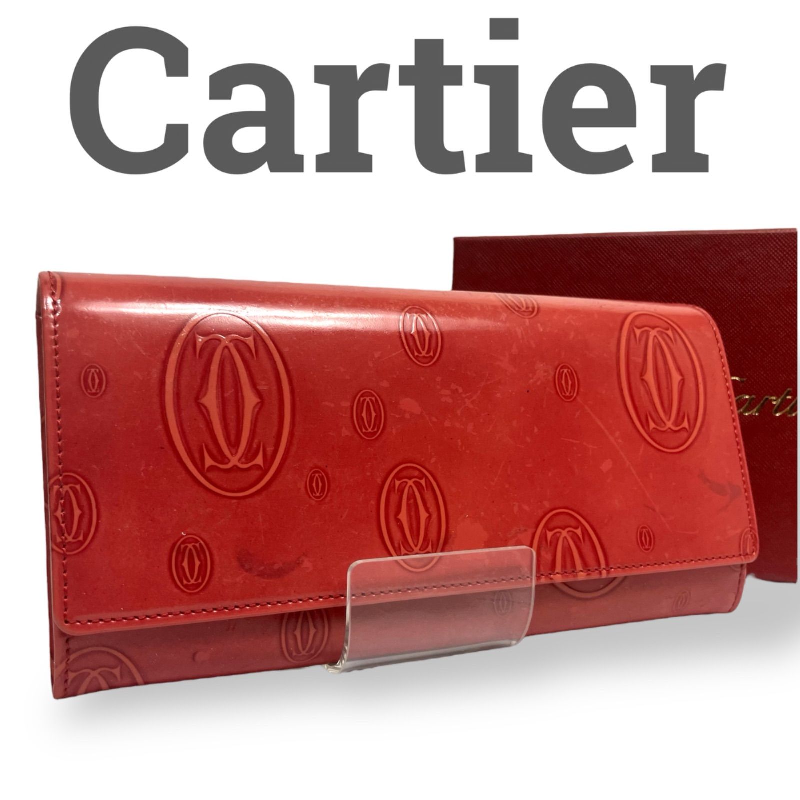 未使用級✨　Cartier カルティエ ハッピーバースデーデー　財布 レッド 楽天市場】【新品未使用品】【財布】Cartier カルティエ