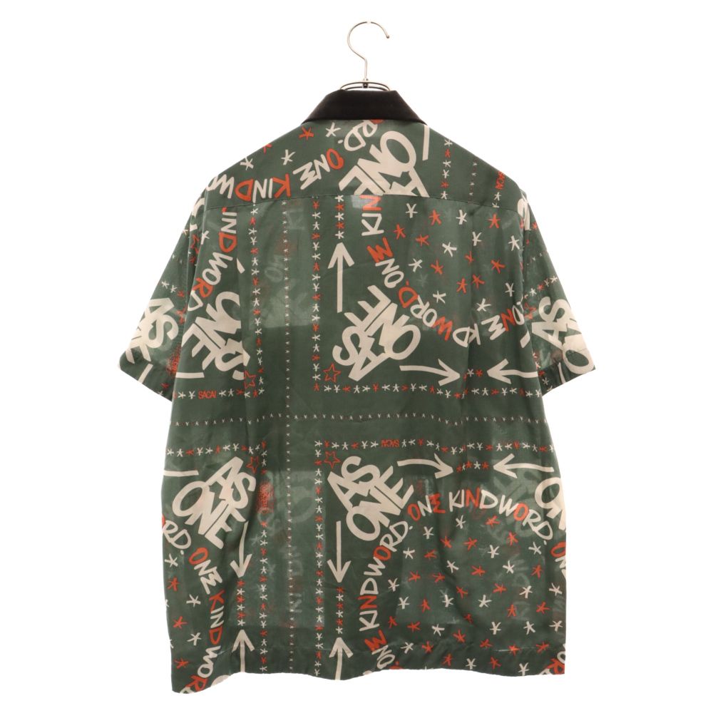 Sacai (サカイ) 23SS×Eric Haze Bandana Print Shirt エリックヘイズ 