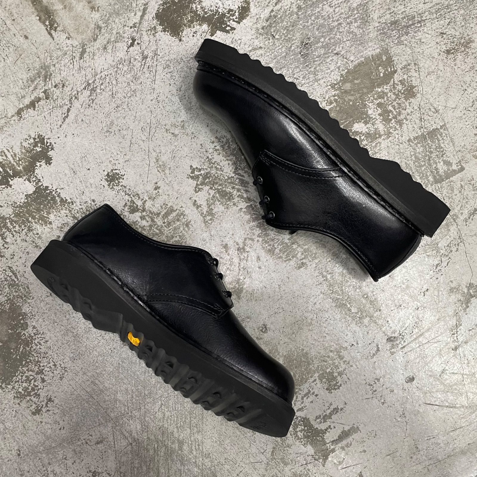 未使用品 Our Legacy 25SS ramper Shoe in Black Supple レザー